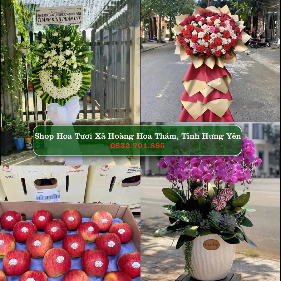 Shop hoa tươi Xã Hoàng Hoa Thám, Tỉnh Hưng Yên - ThuyHoaTuoi.Com giao hoa tận nơi