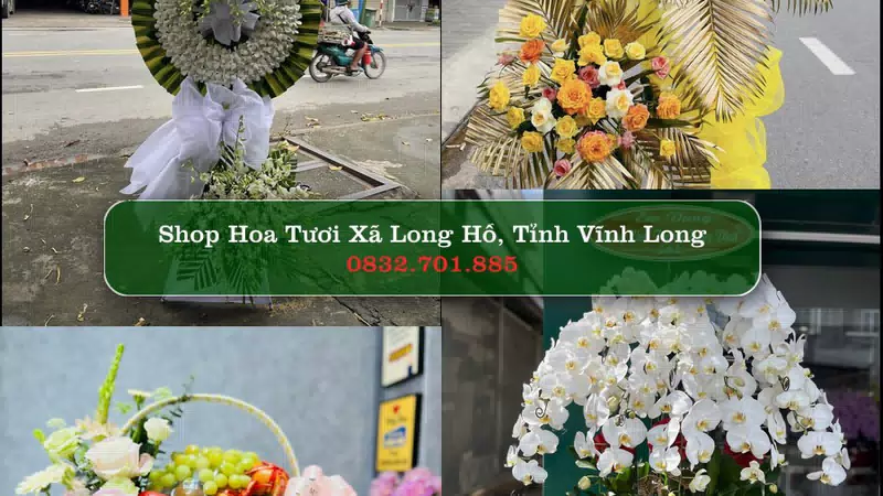 Shop Hoa Tươi Xã Long Hồ - Tỉnh Vĩnh Long