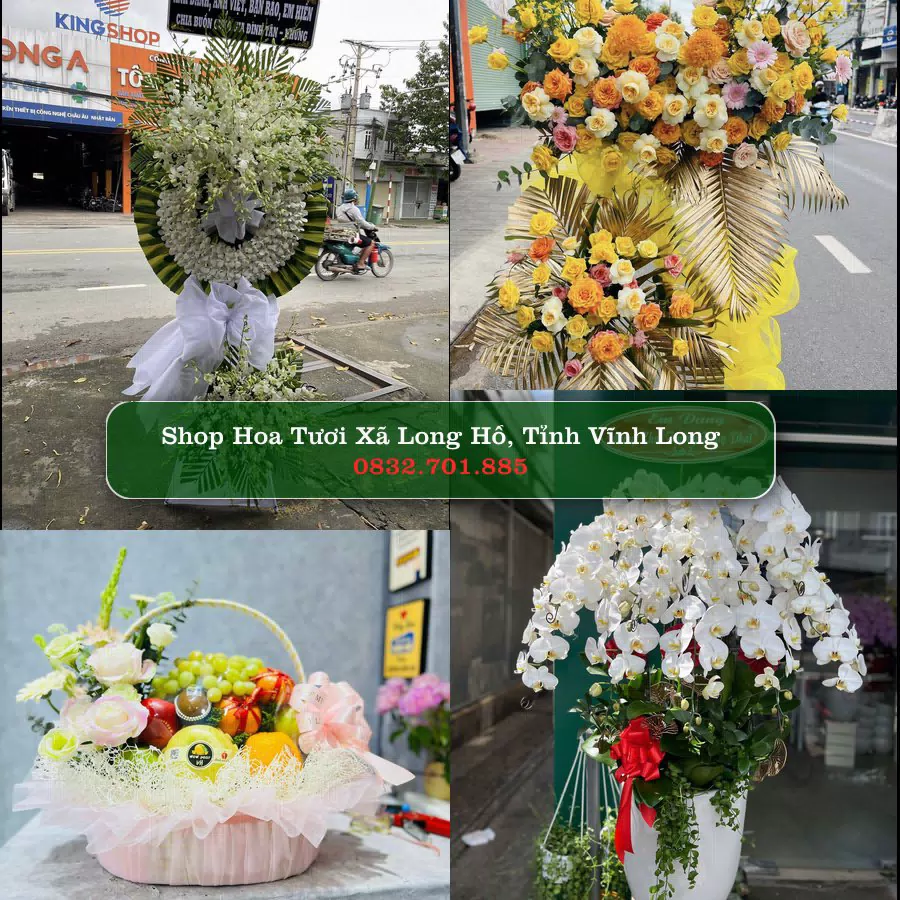 Shop Hoa Tươi Xã Long Hồ - Tỉnh Vĩnh Long
