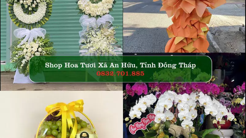 Shop Hoa Tươi Xã An Hữu - Tỉnh Đồng Tháp