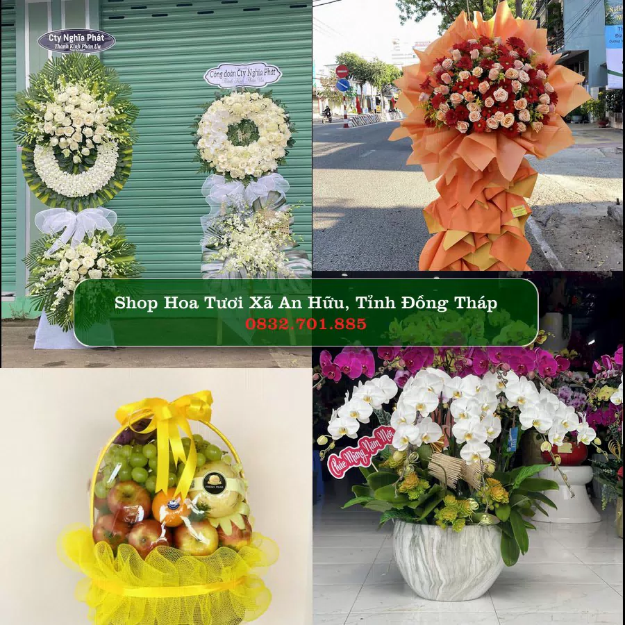 Shop Hoa Tươi Xã An Hữu - Tỉnh Đồng Tháp