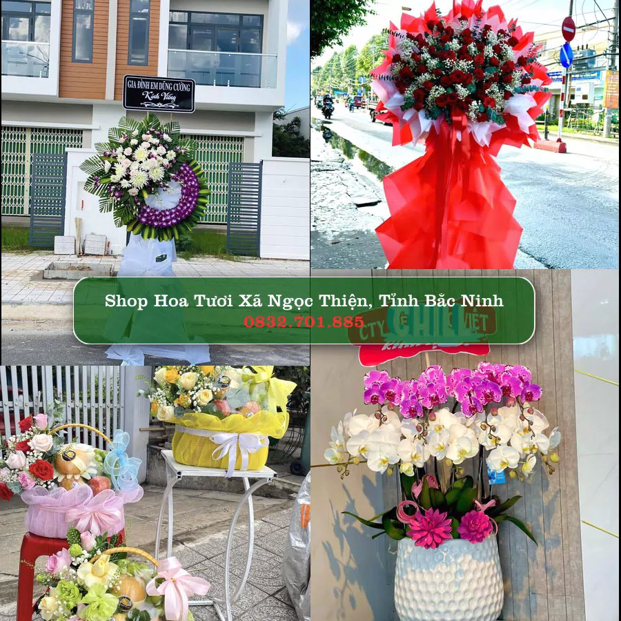 Shop Hoa Tươi Xã Ngọc Thiện - Tỉnh Bắc Ninh