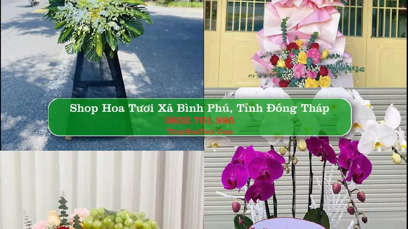 Shop Hoa Tươi Xã Bình Phú - Tỉnh Đồng Tháp
