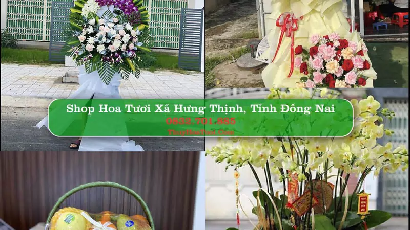 Shop Hoa Tươi Xã Hưng Thịnh - Tỉnh Đồng Nai