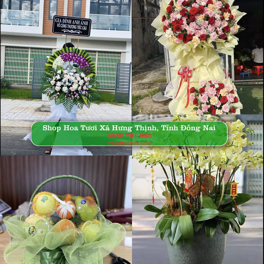 Shop Hoa Tươi Xã Hưng Thịnh - Tỉnh Đồng Nai