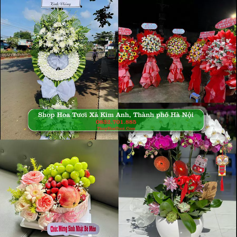 Shop hoa tươi Xã Kim Anh, Thành phố Hà Nội - ThuyHoaTuoi.Com giao hoa tận nơi