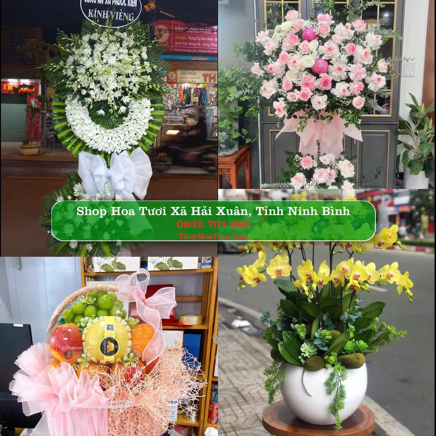 Shop Hoa Tươi Xã Hải Xuân - Tỉnh Ninh Bình