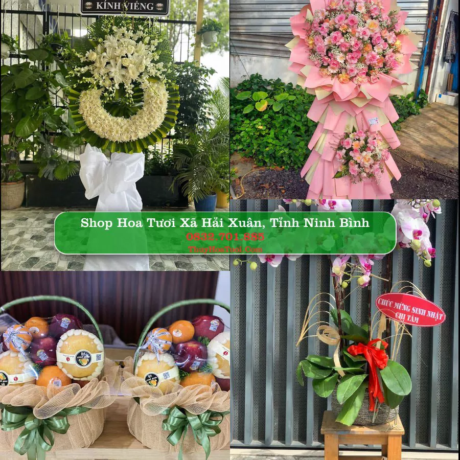 Shop hoa tươi Xã Hải Xuân, Tỉnh Ninh Bình - ThuyHoaTuoi.Com giao hoa tận nơi