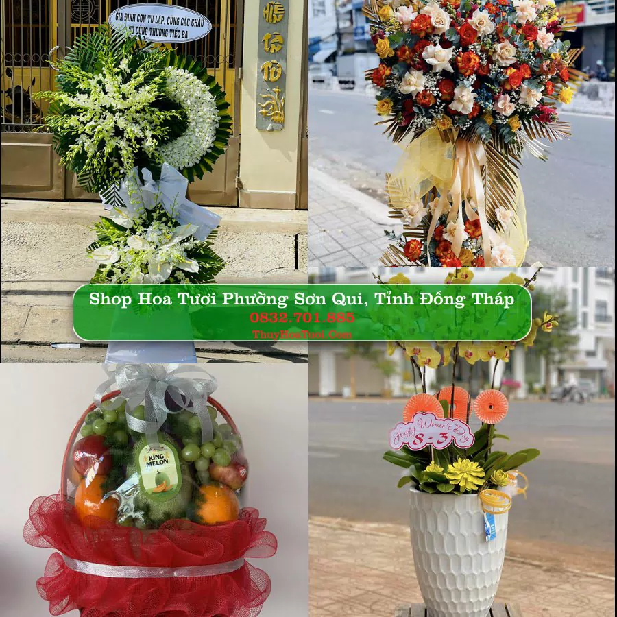 Shop Hoa Tươi Phường Sơn Qui - Tỉnh Đồng Tháp