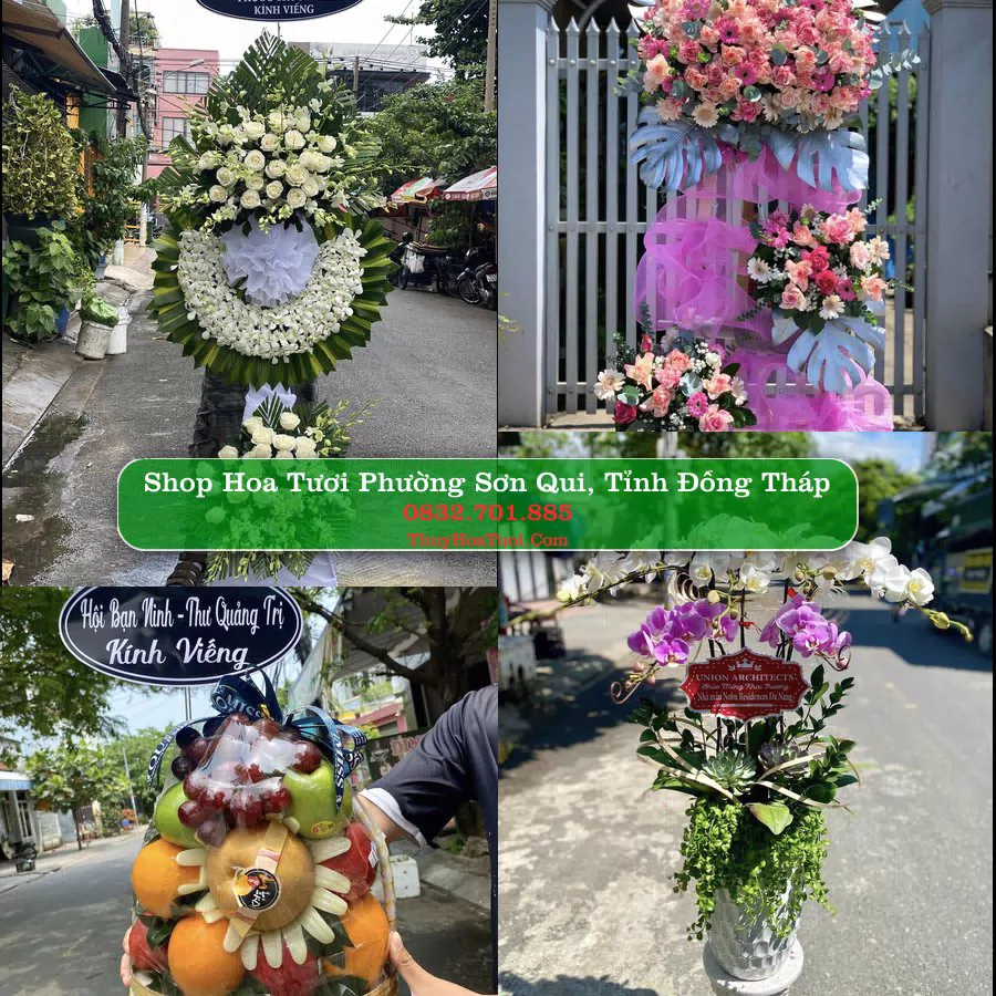 Shop hoa tươi Phường Sơn Qui, Tỉnh Đồng Tháp - ThuyHoaTuoi.Com giao hoa tận nơi
