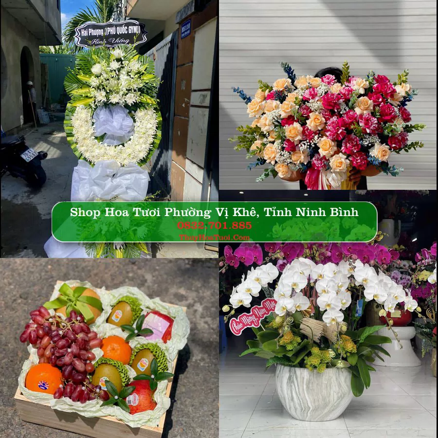 Shop Hoa Tươi Phường Vị Khê - Tỉnh Ninh Bình