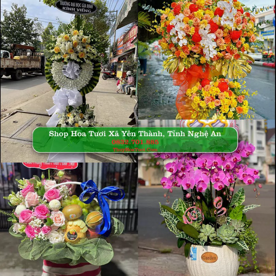 Shop hoa tươi Xã Yên Thành, Tỉnh Nghệ An - ThuyHoaTuoi.Com giao hoa tận nơi