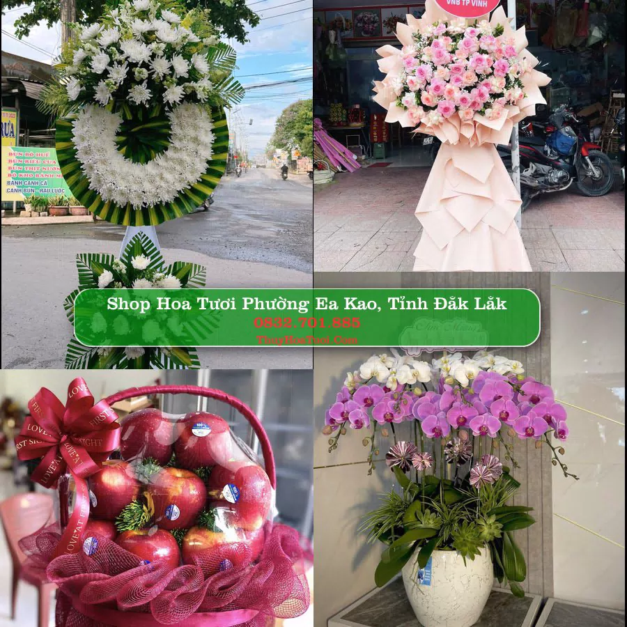 Shop Hoa Tươi Phường Ea Kao - Tỉnh Đắk Lắk