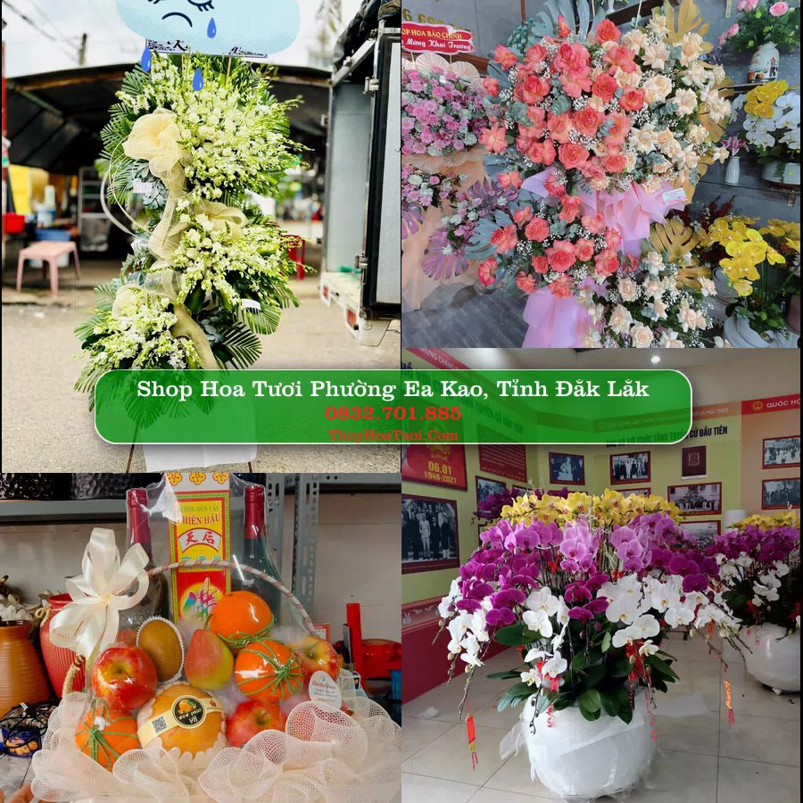 Shop hoa tươi Phường Ea Kao, Tỉnh Đắk Lắk - ThuyHoaTuoi.Com giao hoa tận nơi