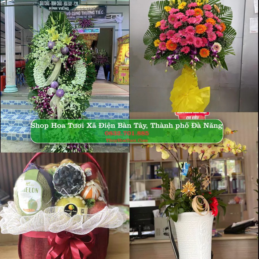 Shop hoa tươi Xã Điện Bàn Tây, Thành phố Đà Nẵng - ThuyHoaTuoi.Com giao hoa tận nơi