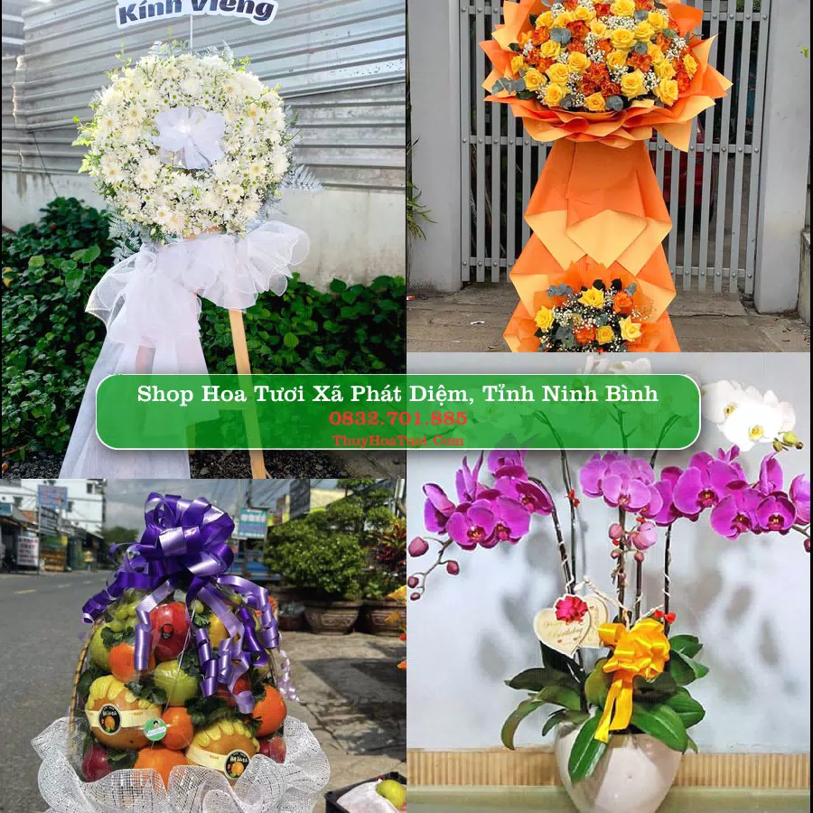 Shop hoa tươi Xã Phát Diệm, Tỉnh Ninh Bình - ThuyHoaTuoi.Com giao hoa tận nơi