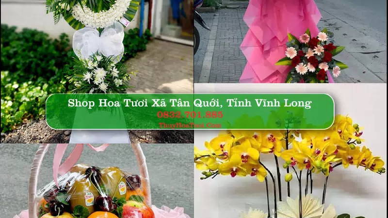 Shop Hoa Tươi Xã Tân Quới - Tỉnh Vĩnh Long