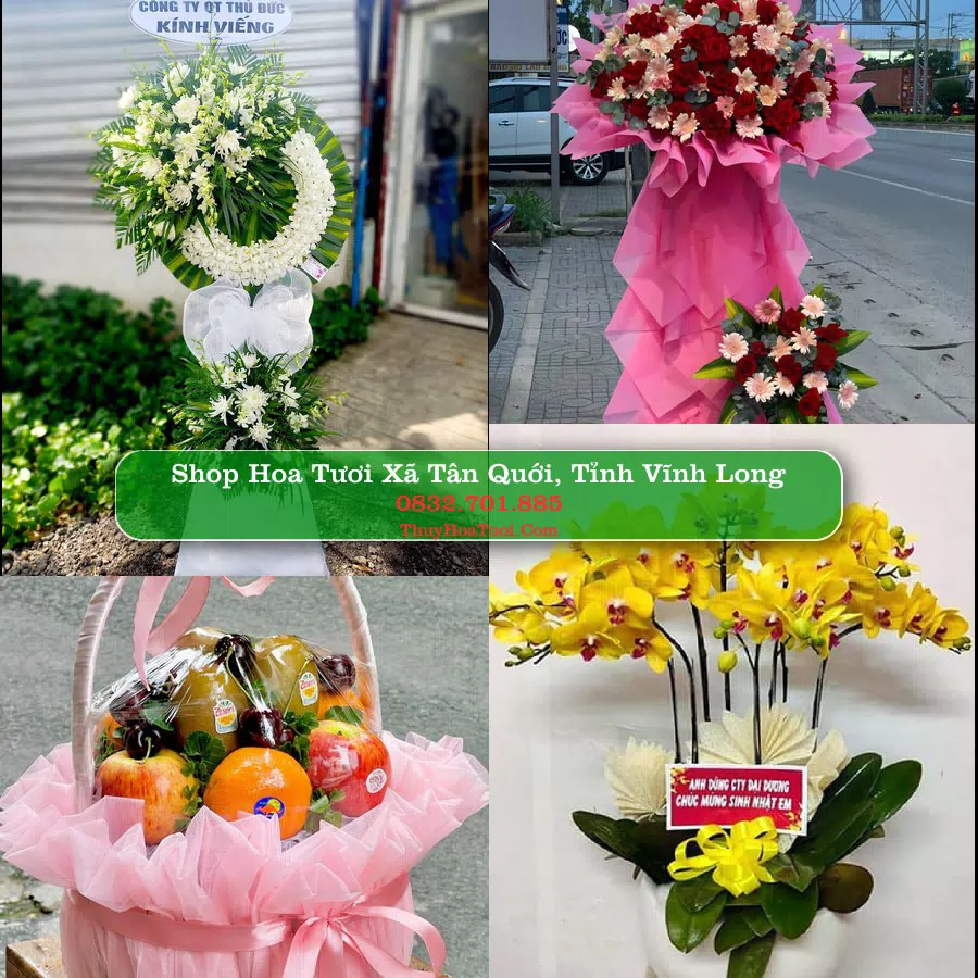 Shop Hoa Tươi Xã Tân Quới - Tỉnh Vĩnh Long