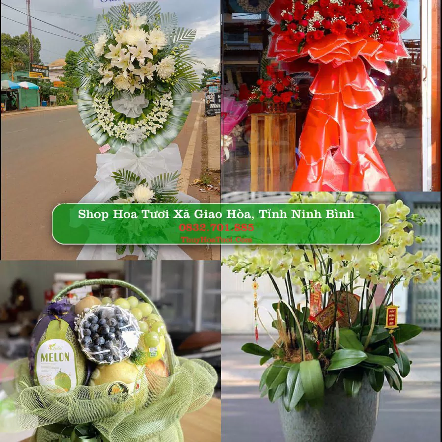 Shop Hoa Tươi Xã Giao Hòa - Tỉnh Ninh Bình