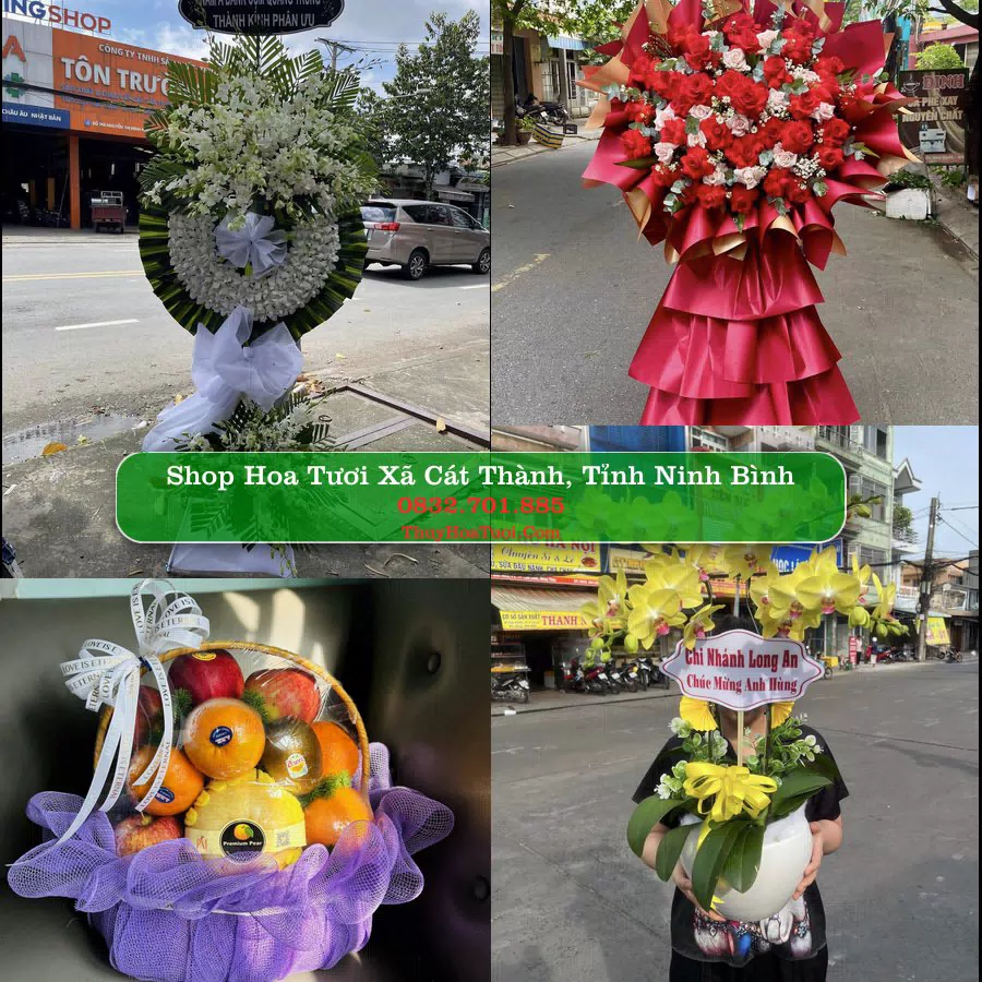 Shop Hoa Tươi Xã Cát Thành - Tỉnh Ninh Bình