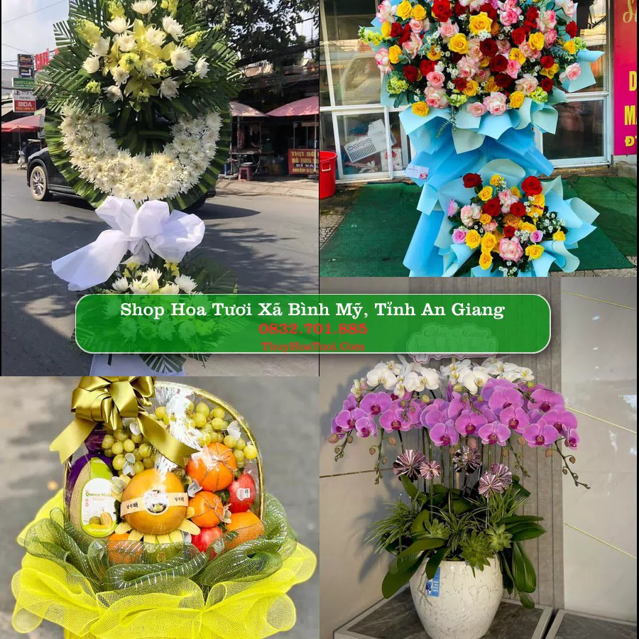 Shop hoa tươi Xã Bình Mỹ, Tỉnh An Giang - ThuyHoaTuoi.Com giao hoa tận nơi