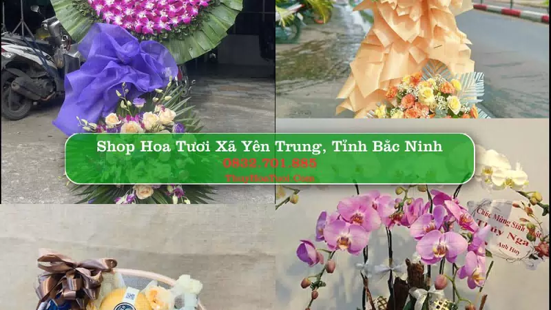 Shop Hoa Tươi Xã Yên Trung - Tỉnh Bắc Ninh