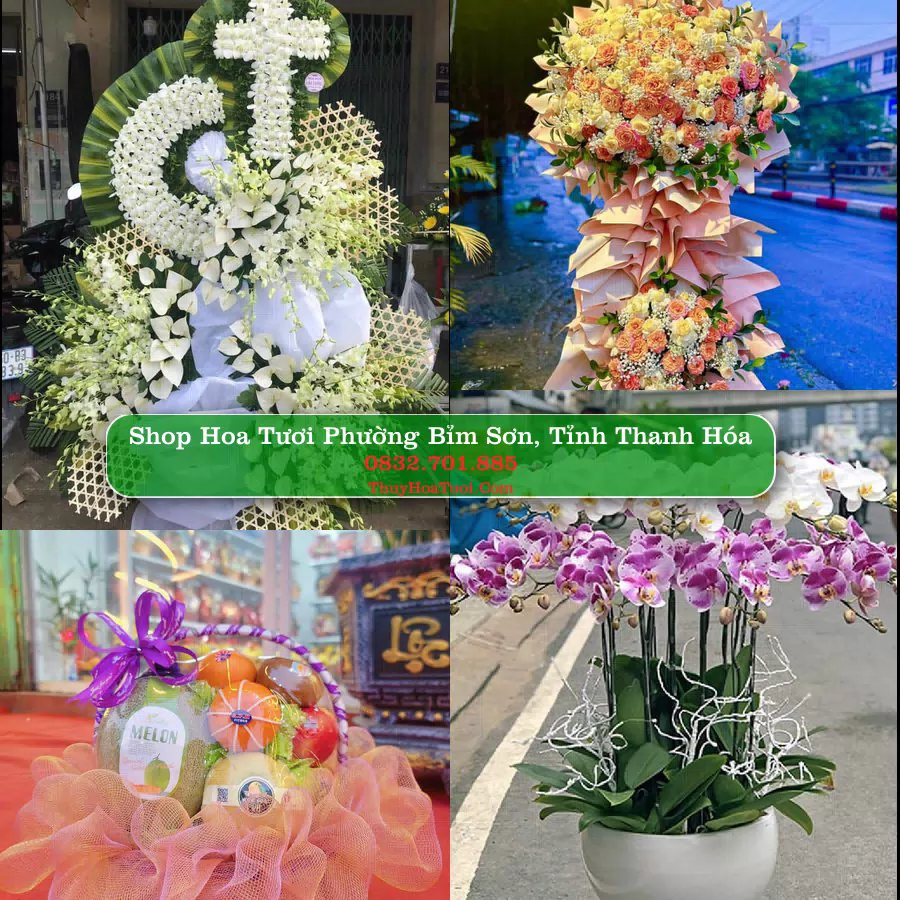 Shop hoa tươi Phường Bỉm Sơn, Tỉnh Thanh Hóa - ThuyHoaTuoi.Com giao hoa tận nơi
