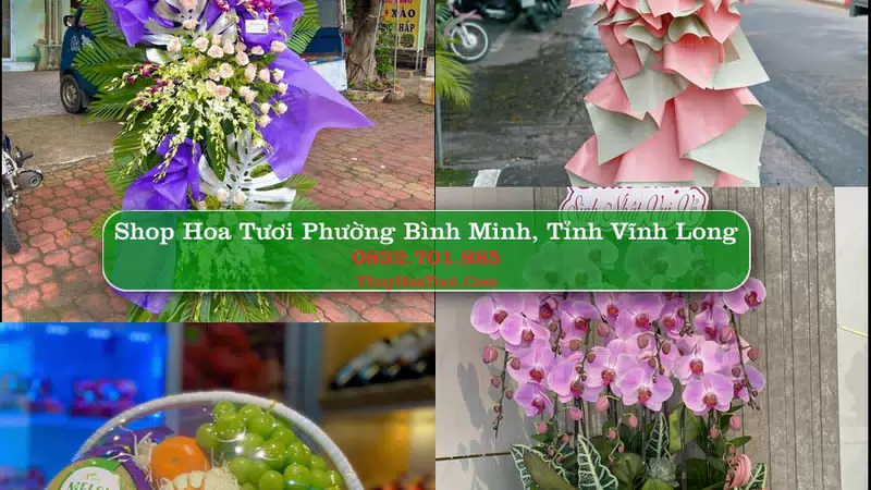 Shop Hoa Tươi Phường Bình Minh - Tỉnh Vĩnh Long