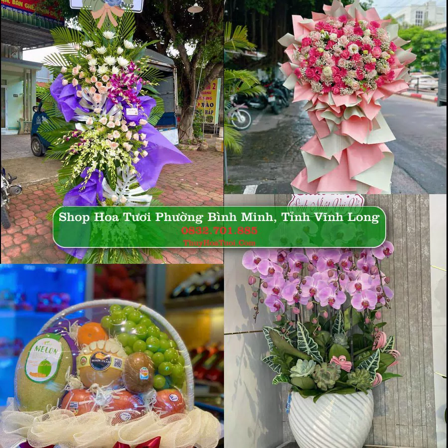 Shop Hoa Tươi Phường Bình Minh - Tỉnh Vĩnh Long