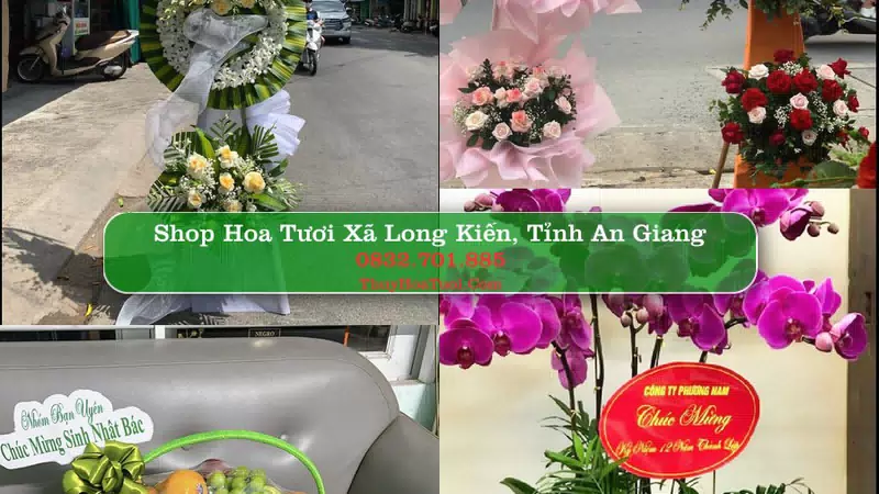 Shop Hoa Tươi Xã Long Kiến - Tỉnh An Giang
