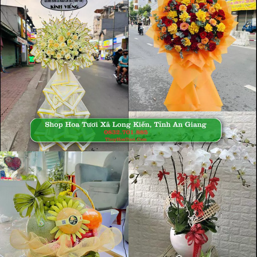 Shop hoa tươi Xã Long Kiến, Tỉnh An Giang - ThuyHoaTuoi.Com giao hoa tận nơi