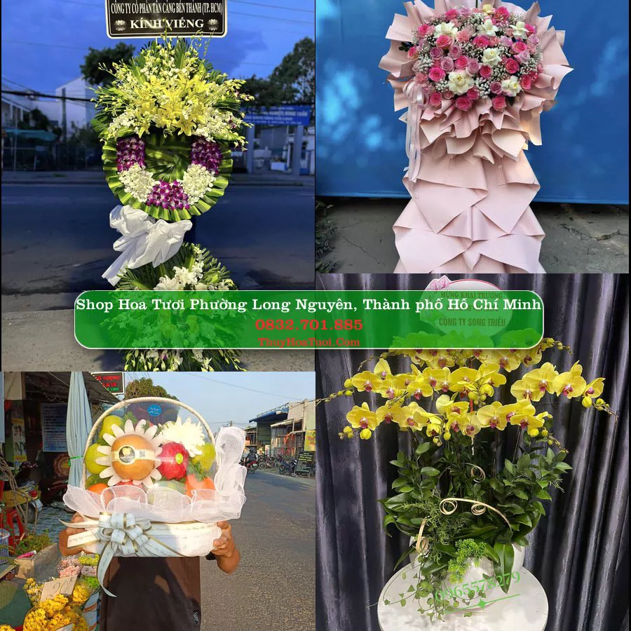 Shop hoa tươi Phường Long Nguyên, Thành phố Hồ Chí Minh - ThuyHoaTuoi.Com giao hoa tận nơi