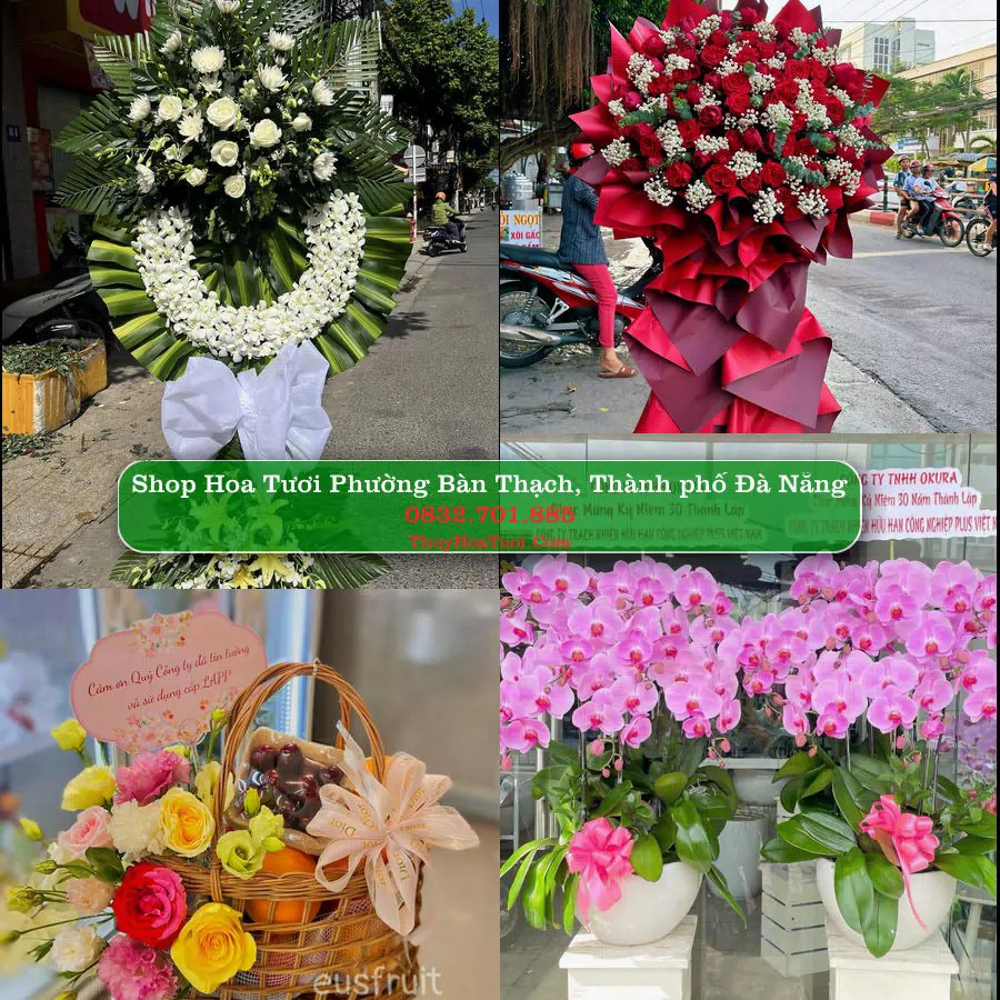 Shop Hoa Tươi Phường Bàn Thạch - Thành phố Đà Nẵng