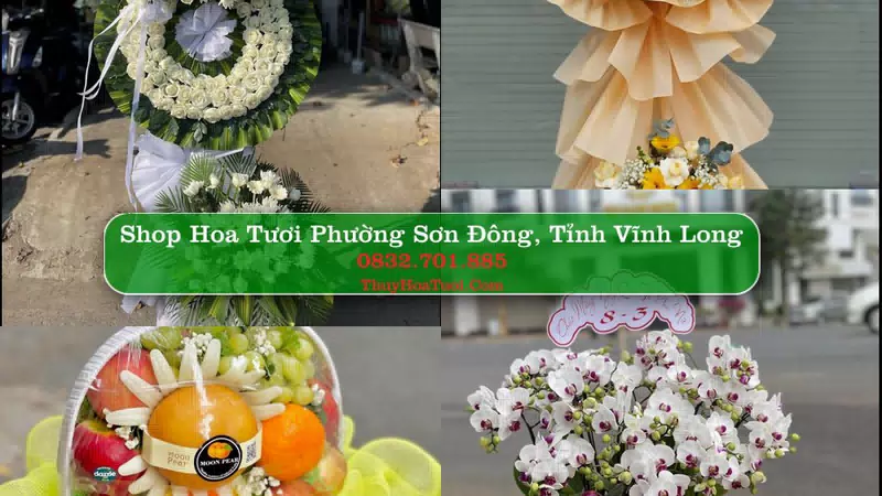 Shop Hoa Tươi Phường Sơn Đông - Tỉnh Vĩnh Long