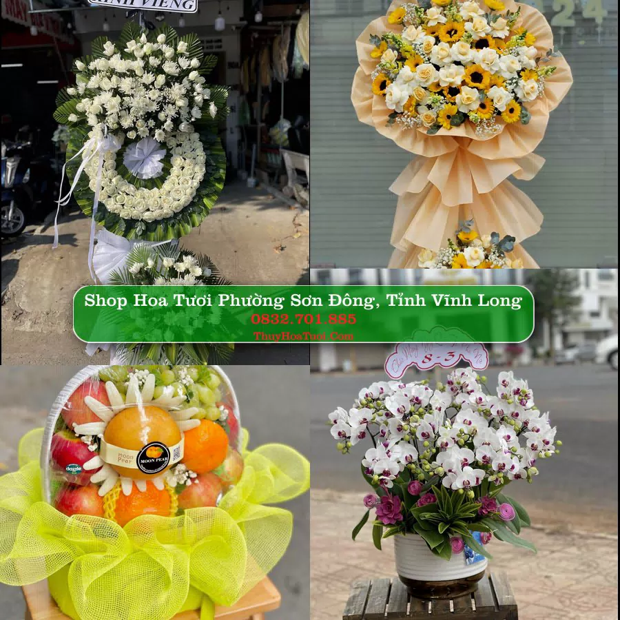 Shop Hoa Tươi Phường Sơn Đông - Tỉnh Vĩnh Long