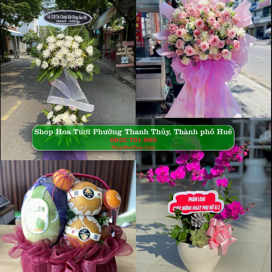 Shop hoa tươi Phường Thanh Thủy, Thành phố Huế - ThuyHoaTuoi.Com giao hoa tận nơi