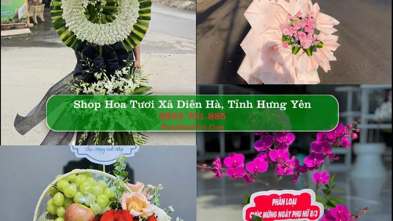 Shop Hoa Tươi Xã Diên Hà - Tỉnh Hưng Yên