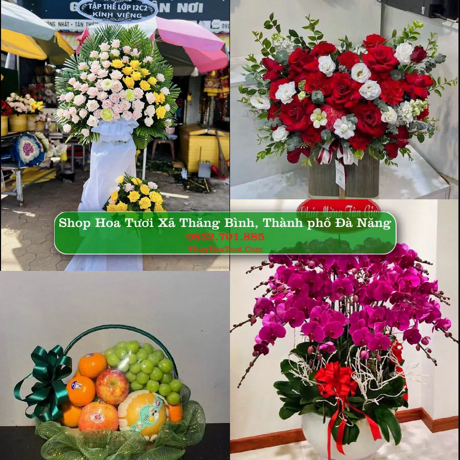 Shop Hoa Tươi Xã Thăng Bình - Thành phố Đà Nẵng