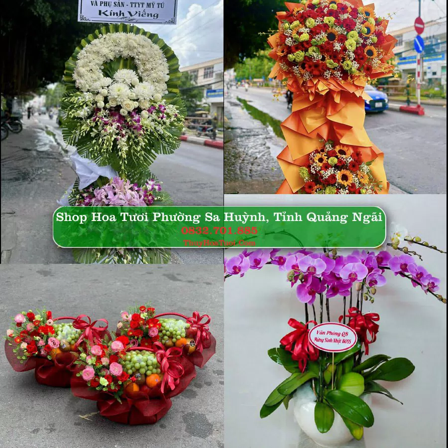 Shop Hoa Tươi Phường Sa Huỳnh - Tỉnh Quảng Ngãi