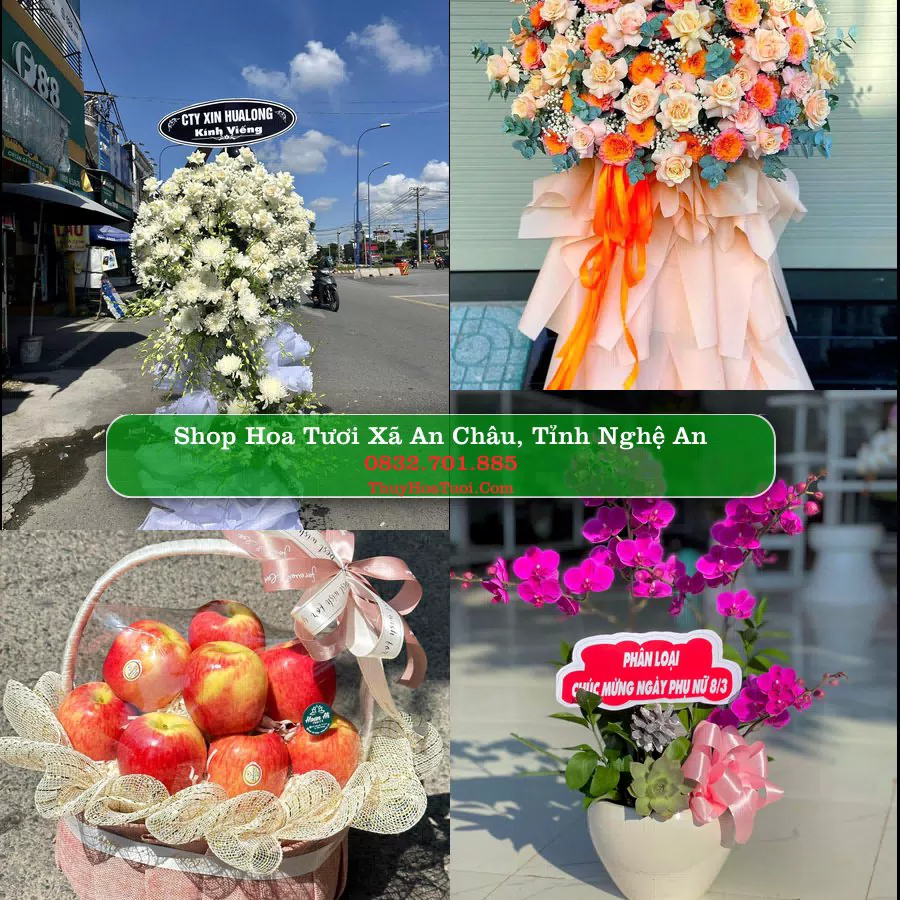 Shop hoa tươi Xã An Châu, Tỉnh Nghệ An - ThuyHoaTuoi.Com giao hoa tận nơi