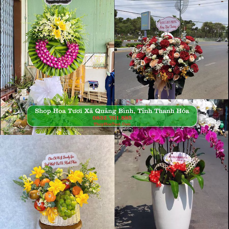 Shop Hoa Tươi Xã Quảng Bình - Tỉnh Thanh Hóa