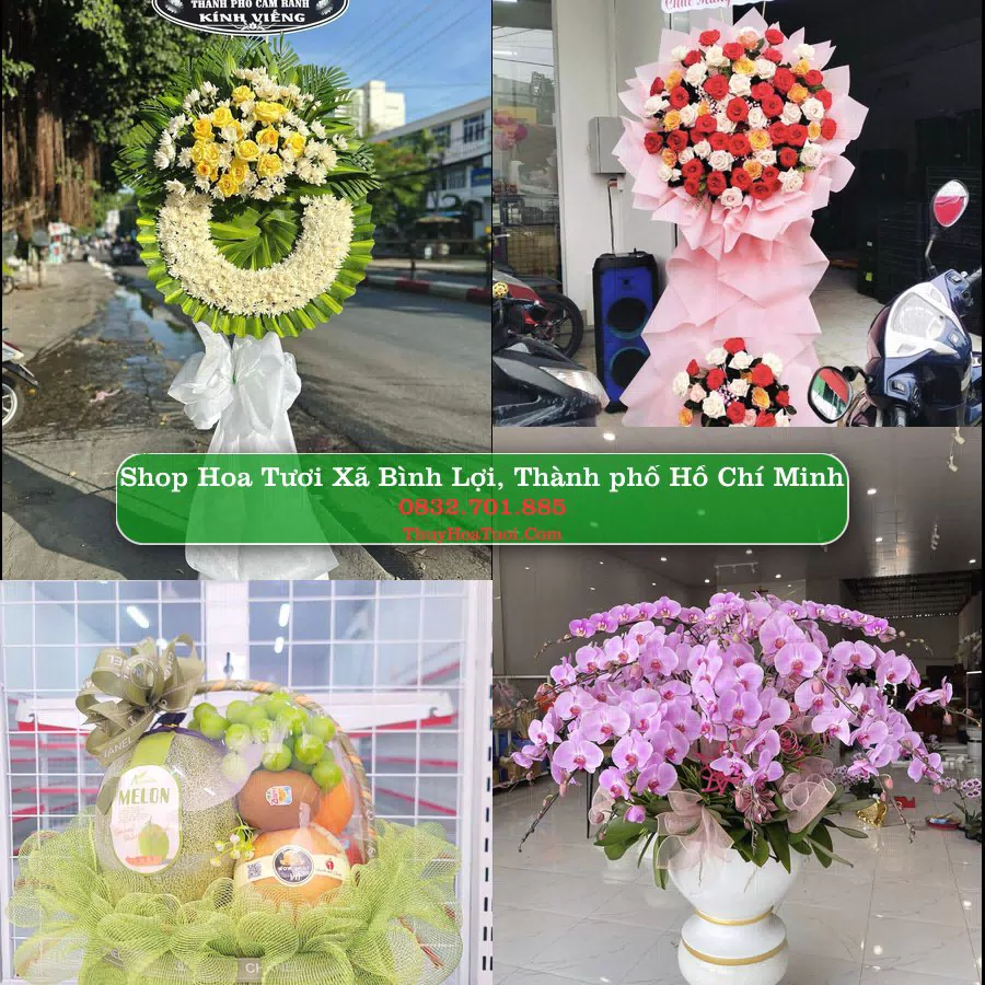 Shop hoa tươi Xã Bình Lợi, Thành phố Hồ Chí Minh - ThuyHoaTuoi.Com giao hoa tận nơi