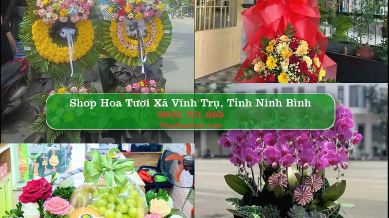 Shop Hoa Tươi Xã Vĩnh Trụ - Tỉnh Ninh Bình
