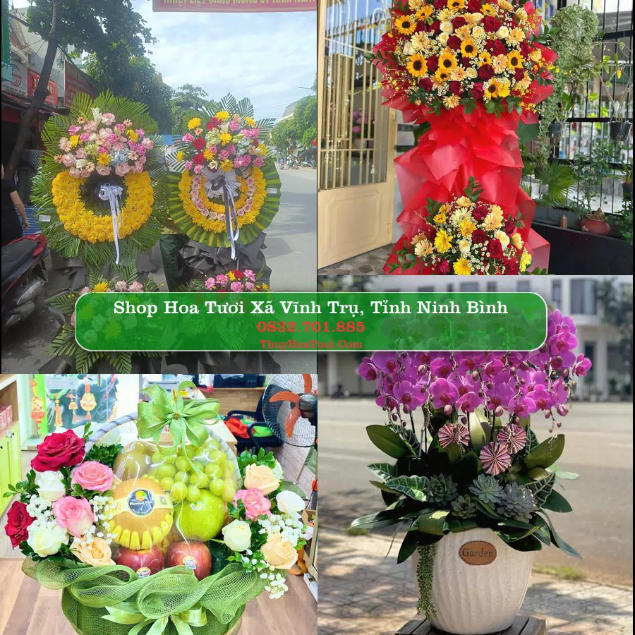 Shop Hoa Tươi Xã Vĩnh Trụ - Tỉnh Ninh Bình