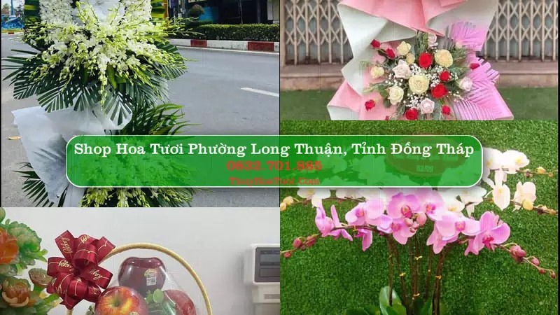 Shop Hoa Tươi Phường Long Thuận - Tỉnh Đồng Tháp