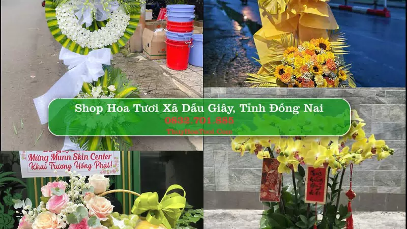 Shop Hoa Tươi Xã Dầu Giây - Tỉnh Đồng Nai