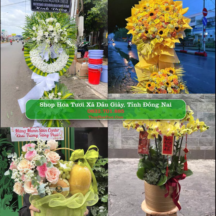 Shop Hoa Tươi Xã Dầu Giây - Tỉnh Đồng Nai