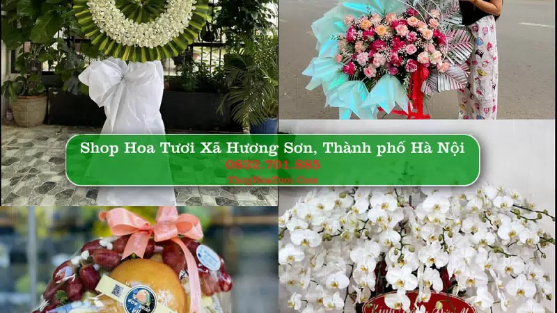 Shop Hoa Tươi Xã Hương Sơn - Thành phố Hà Nội