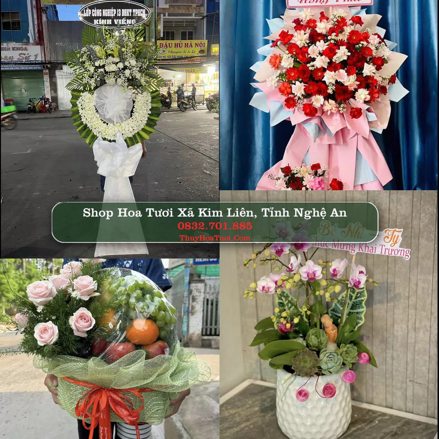 Shop Hoa Tươi Xã Kim Liên - Tỉnh Nghệ An