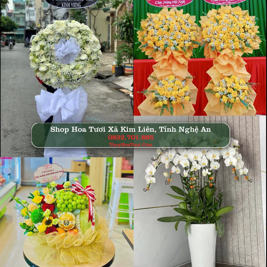 Shop hoa tươi Xã Kim Liên, Tỉnh Nghệ An - ThuyHoaTuoi.Com giao hoa tận nơi